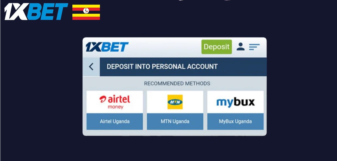 Payment Methods Available on 1XBET Uganda